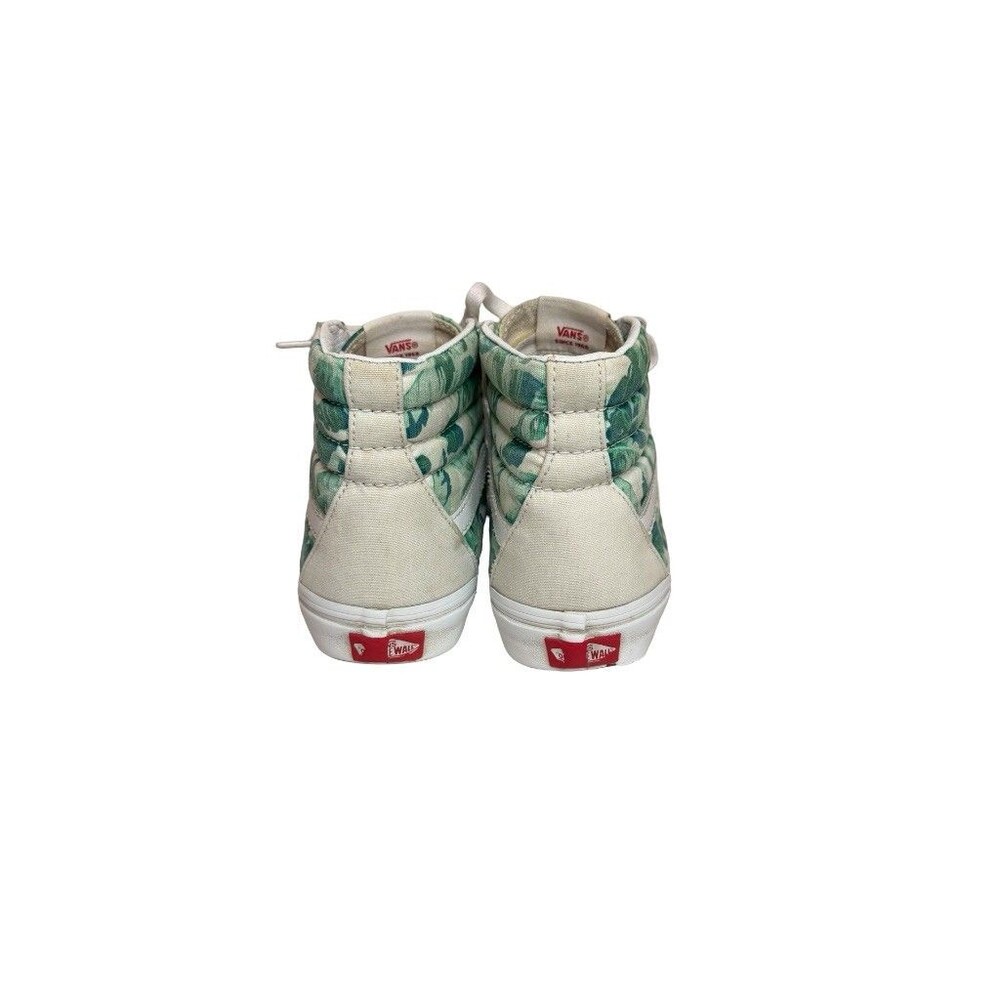 Vans SK8-Hi Palm Leaf Tropical Print High Top Sneaker Men 7 Women 8.5 EU 39 - Picture 2 of 8